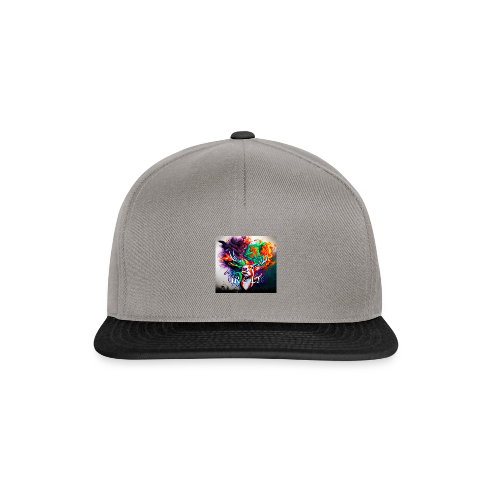 JR< LOGO SNAP BACK - graphite/black