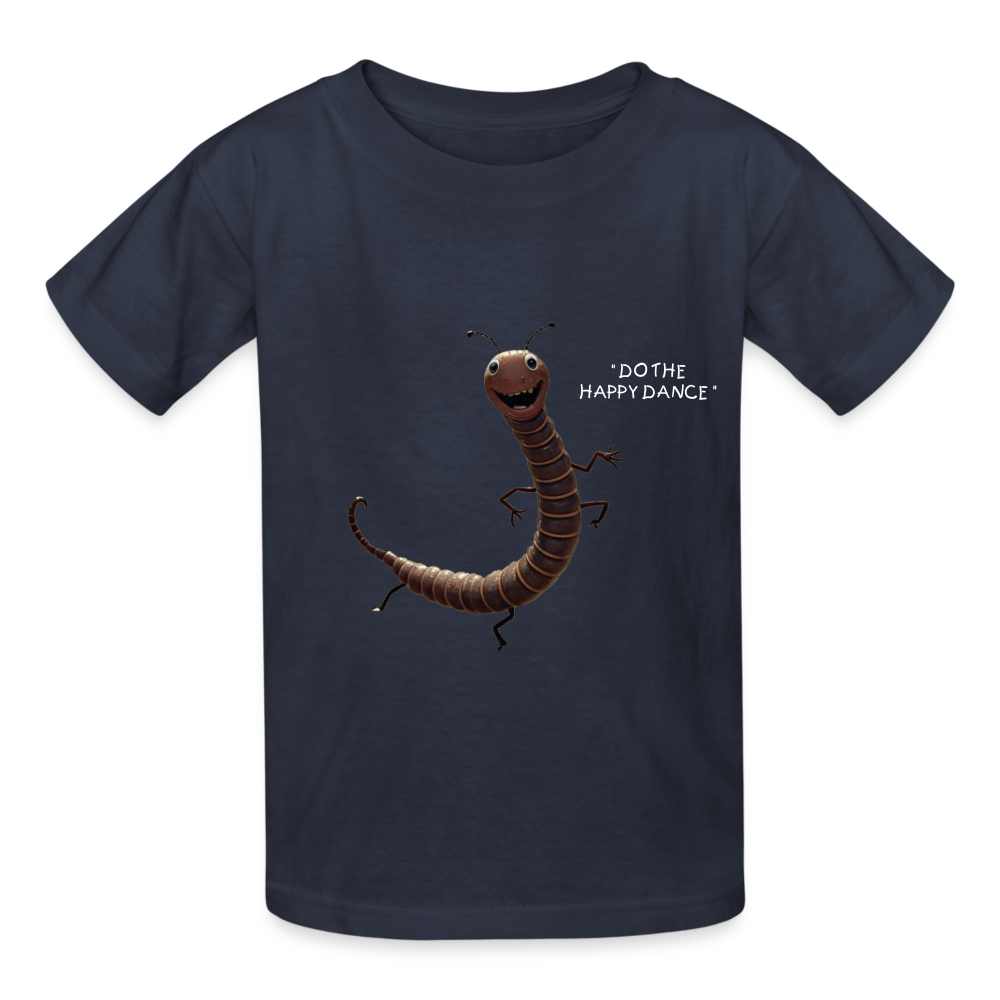 DO THE HAPPY DANCE - CHILDREN'S T-SHIRT - navy