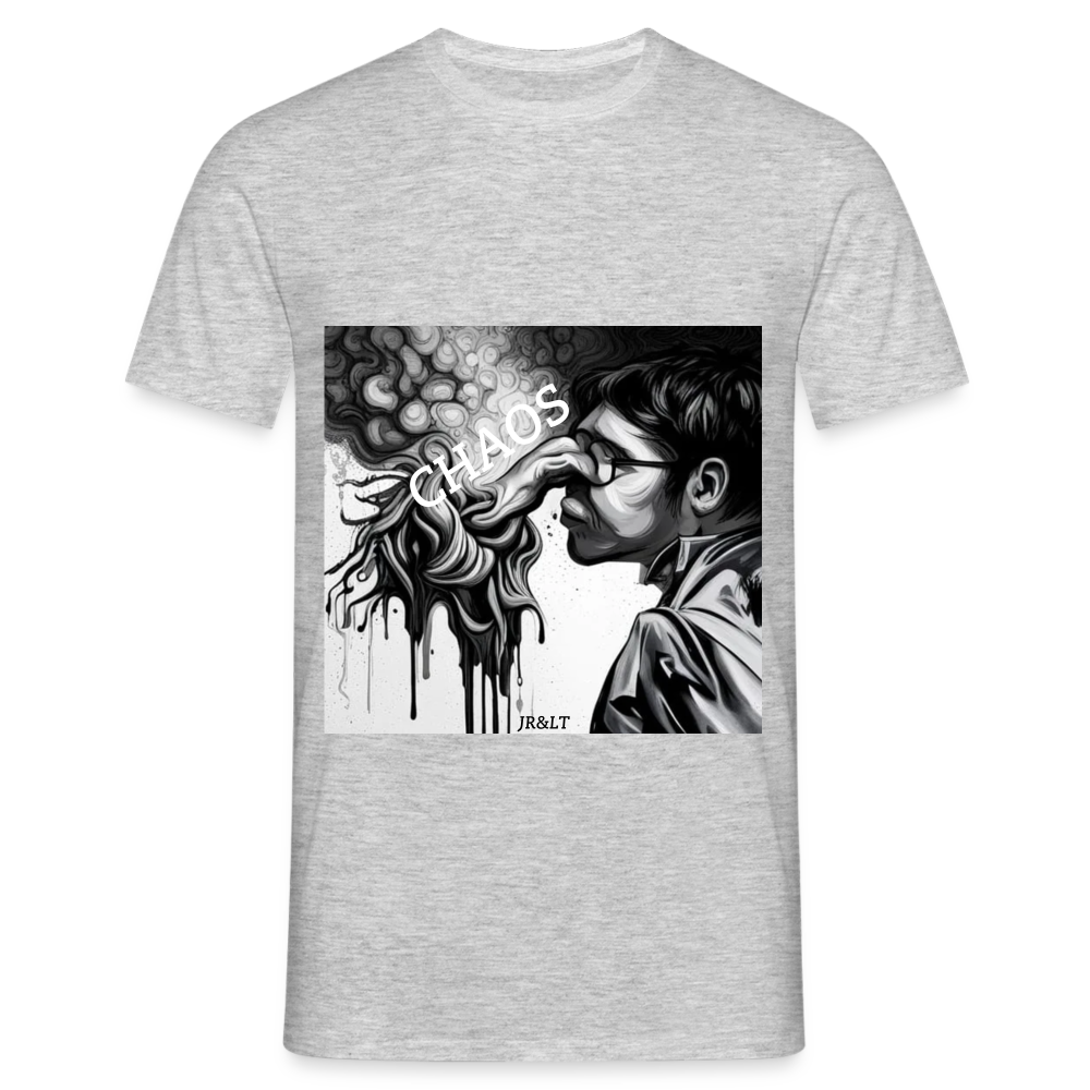 CHAOS - MEN'S CLASSIC T-SHIRT - heather grey