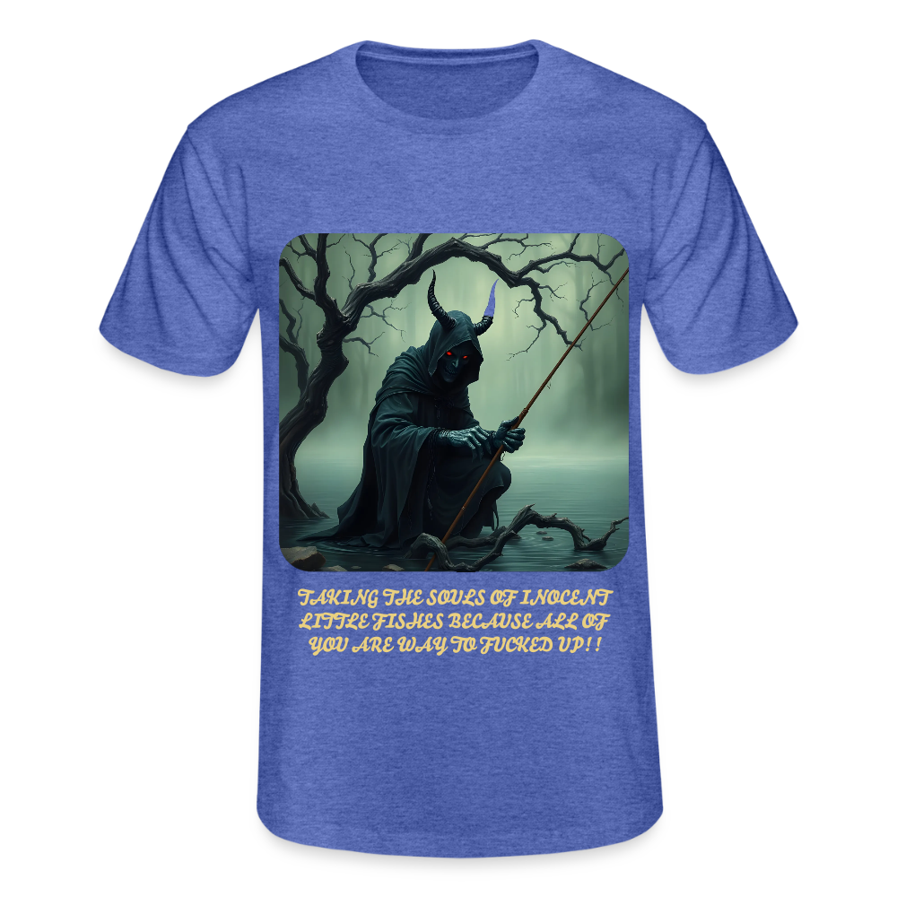SOULESS WORLD - MENS CLASSIC T-SHIRT - heather blue