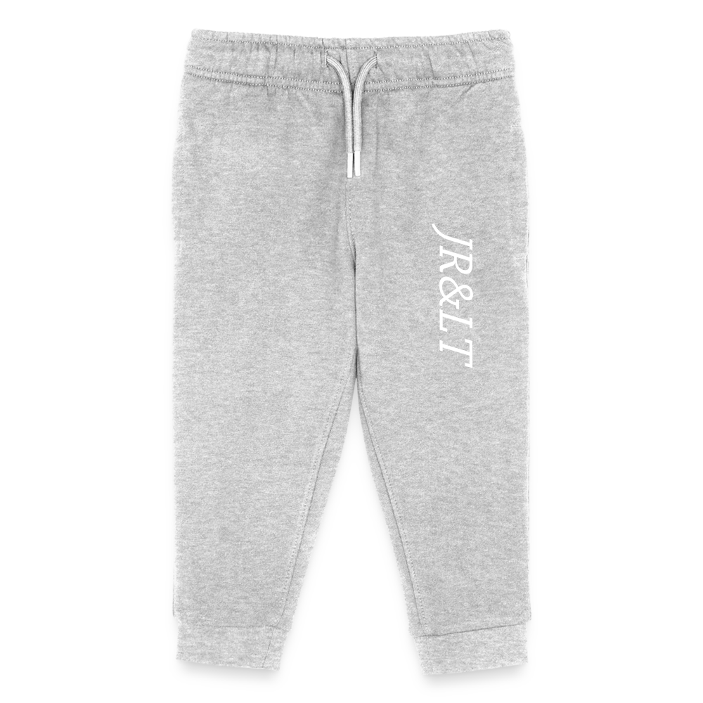 CLASSIC JR&LT- KIDS ORGANIC JOGGERS - heather grey