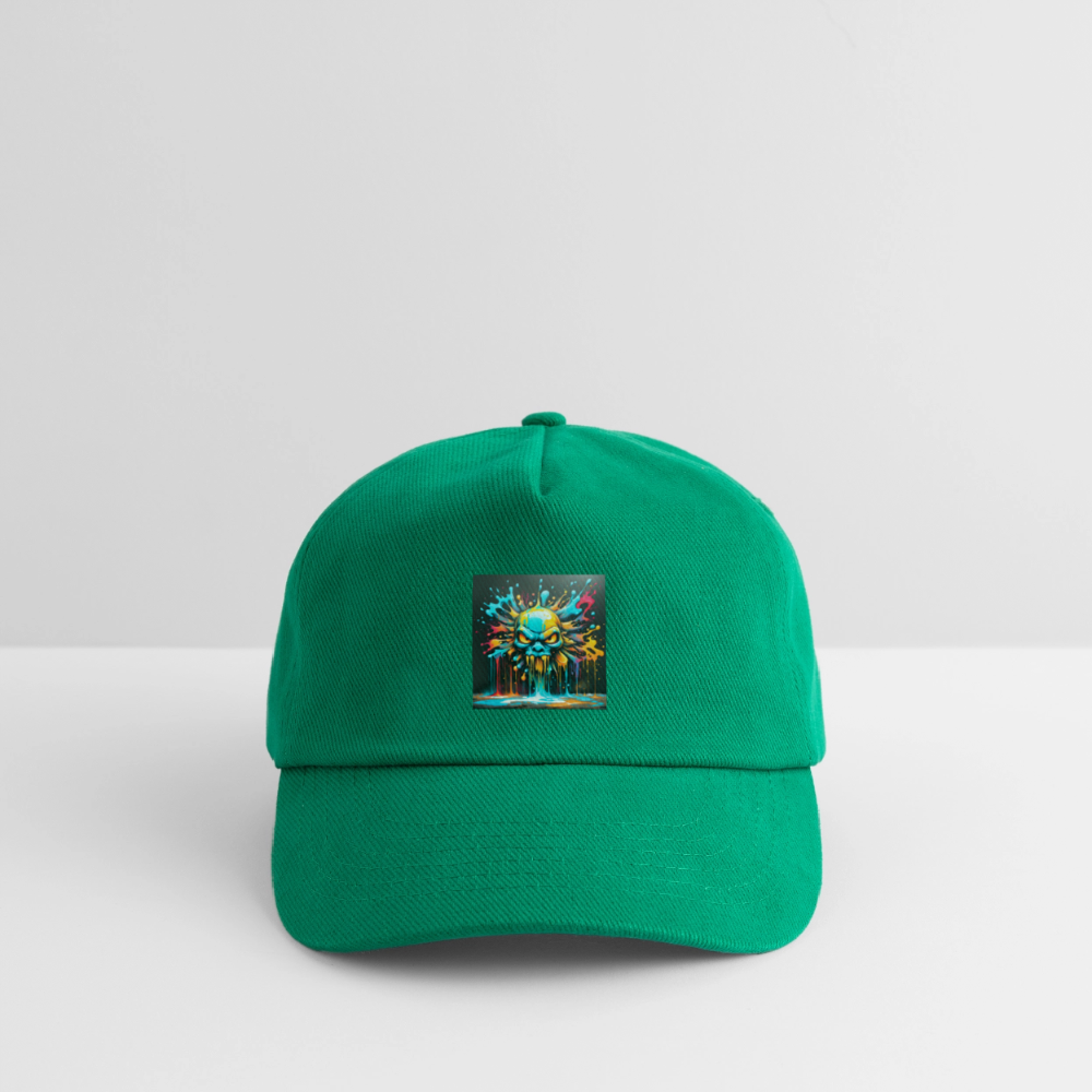 SKULLFUKERY - KIDS BASEBALL CAP - green