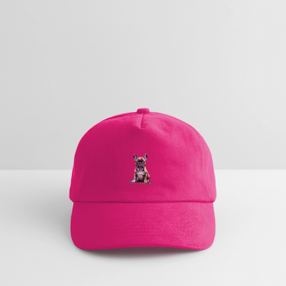 MUCKY PUP - KIDS BASEBALL CAP - fuchsia