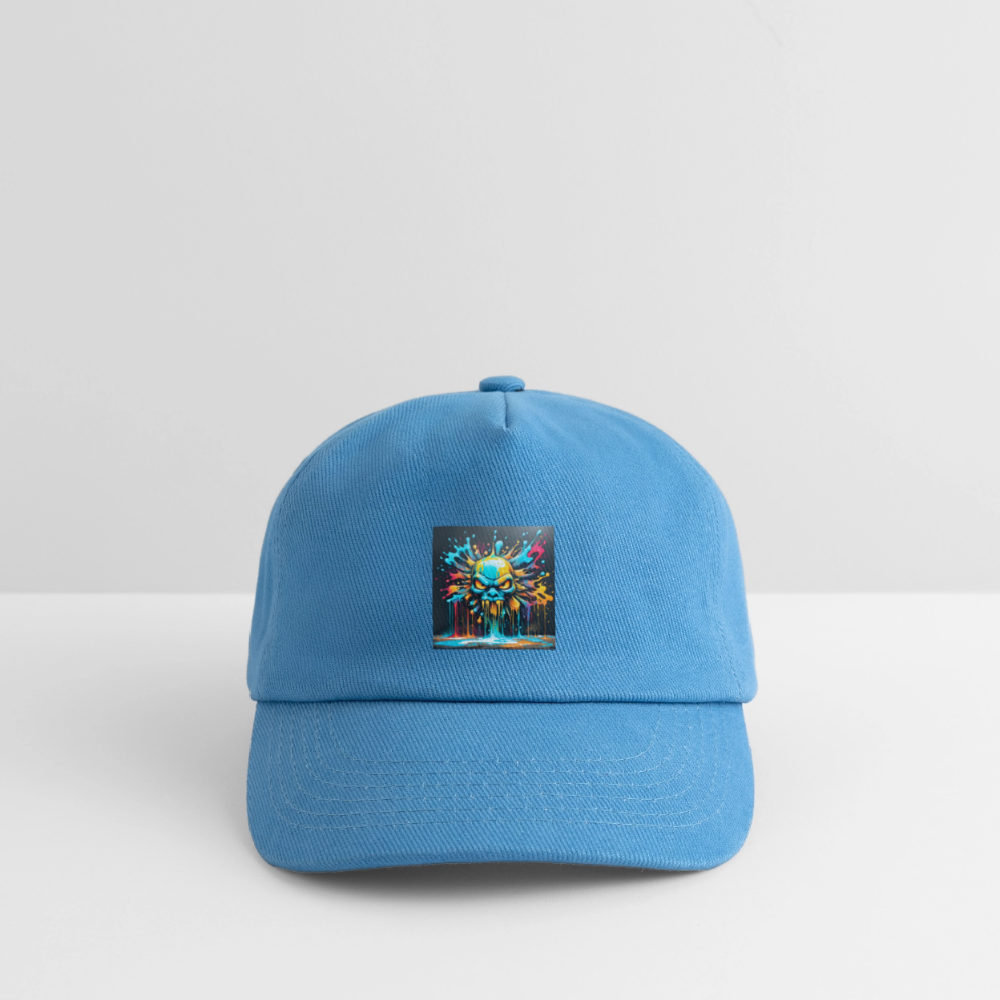 SKULLFUKERY - KIDS BASEBALL CAP - peacock-blue