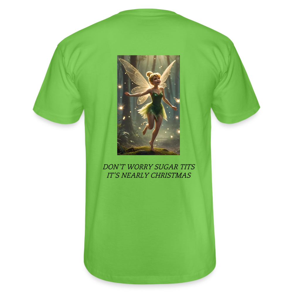 DONT WORRY SUGAR TITS - MENS CLASSIC T-SHIRT - light green