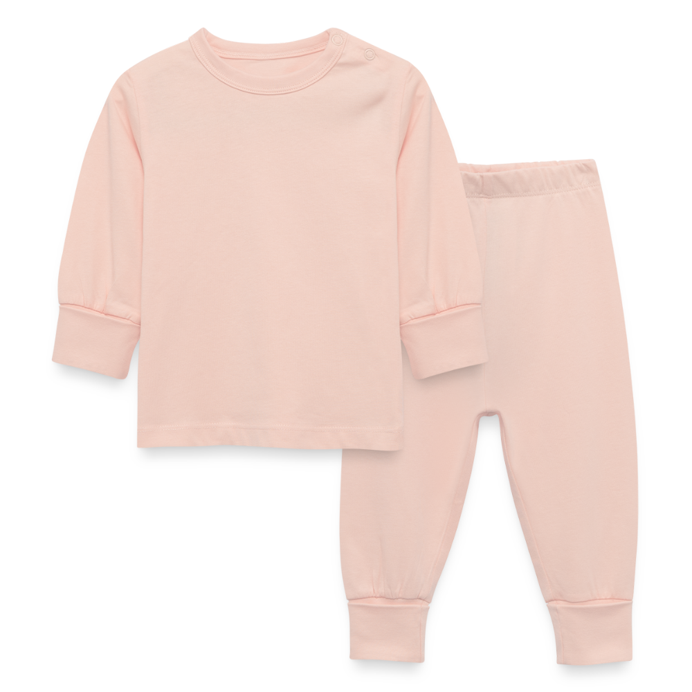 WOOFSAH! - BABY PAJAMAS - crystal pink