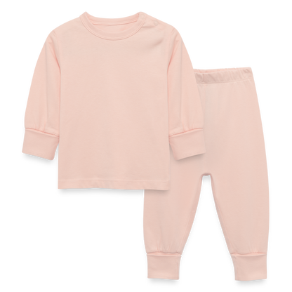 WOOFSAH! - BABY PAJAMAS - crystal pink