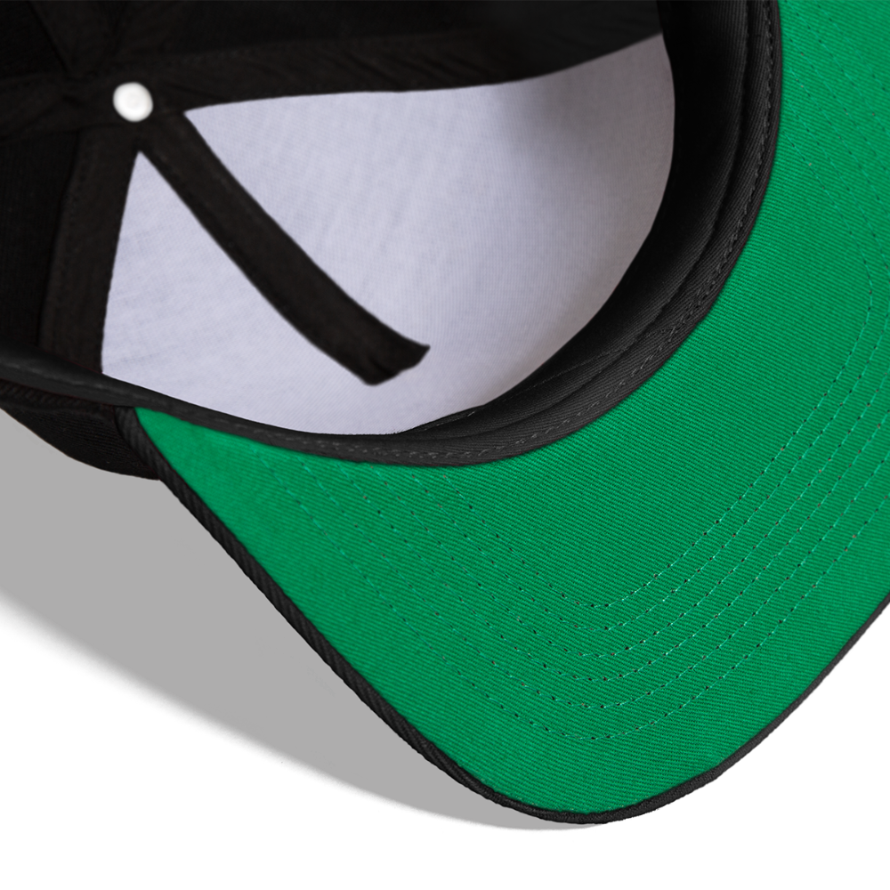 UNMEDICATED AND ON THE LOOSE!! SNAPBACK CAP - black/bright royal